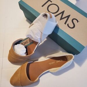 New!  Toms Jute D'Orsay